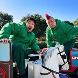 モヒカンとヒゲ