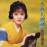 赤い椿の花咲く港