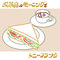 喫茶店のモーニングで